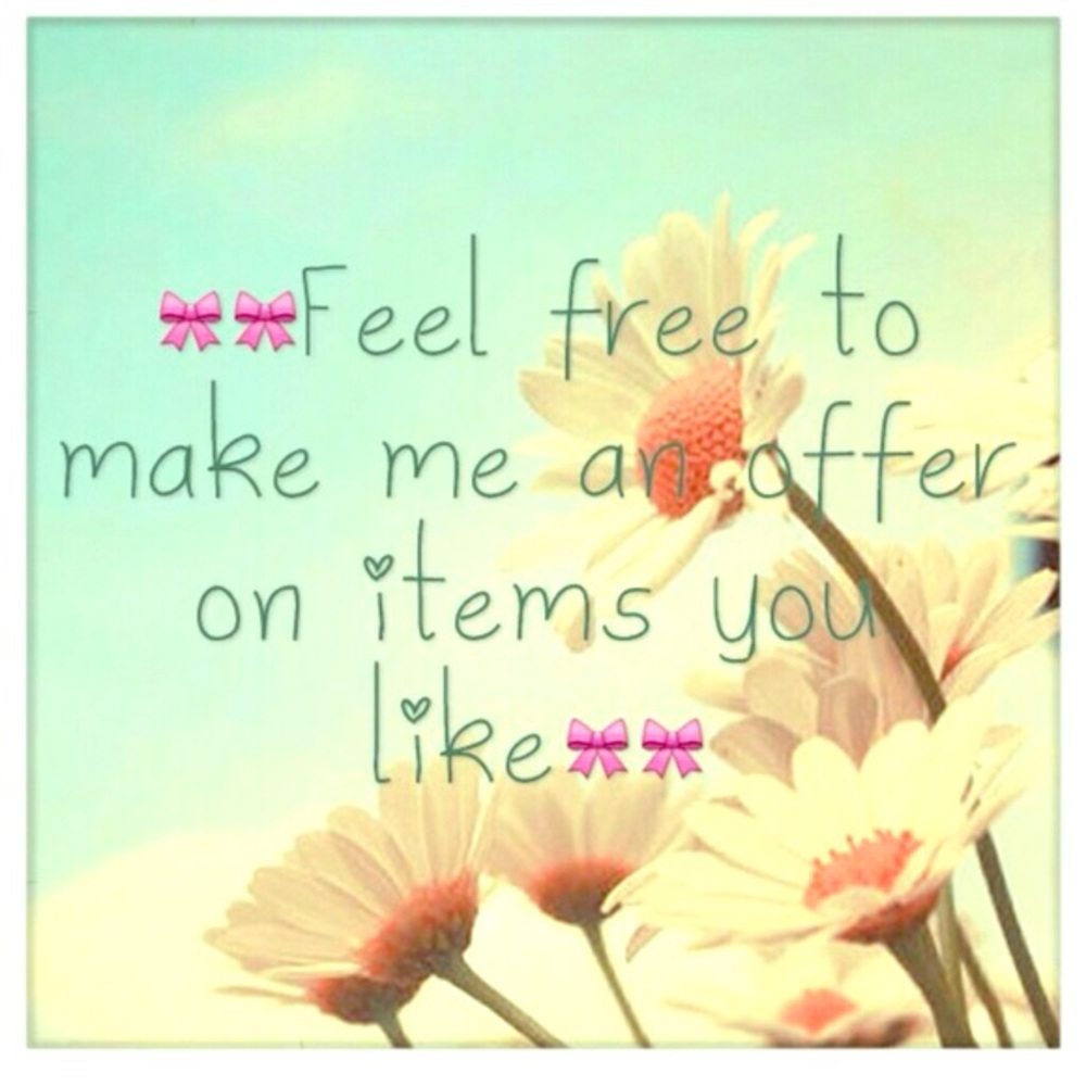 Reasonable offers always Welcome